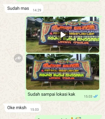 Pengiriman Papan Bunga Gunungtua Cijambe
